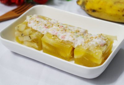[Easy] Vietnamese steamed banana cake recipe - How to make banh chuoi hap