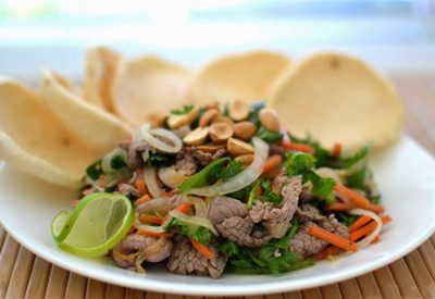Bo tai chanh Recipe – Rare beef in lime juice salad