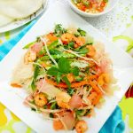 Vietnamese pomelo salad with shirmp and dried squid recipe