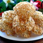 Banh Nhung recipe – How to make vietnamese flower cookies