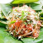 Goi ga xe phay – Vietnamese poached chicken salad recipe