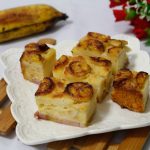 Vietnamese banh chuoi nuong recipe – How to make baked banana cake