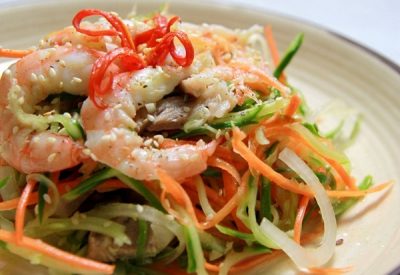 Goi Tom Recipe – Vietnamese Shrimp Salad